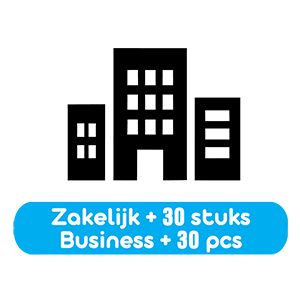 Zakelijk +30 ex.