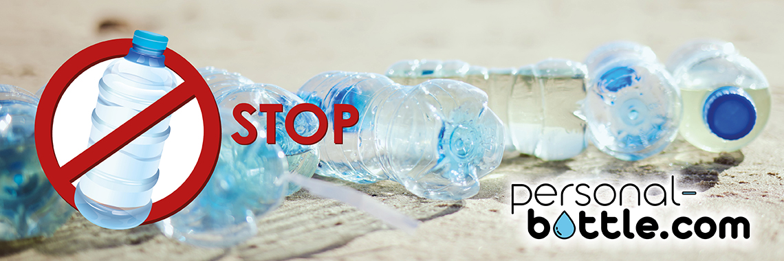 stop plastic waterflessen 