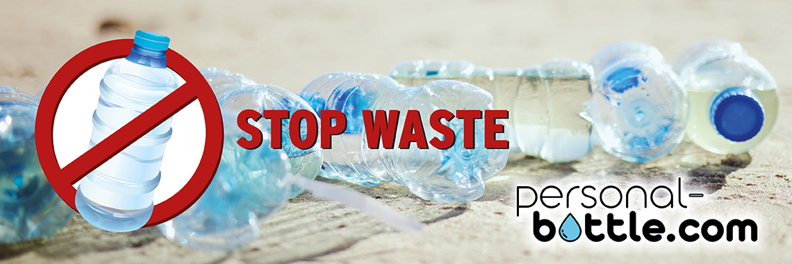 stop plastic waterflessen 