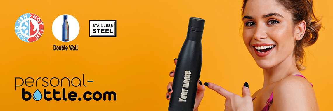 gepersonaliseerde waterfles